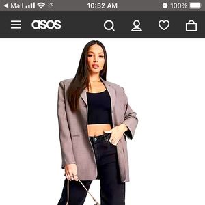 Bnwt oversized blazer